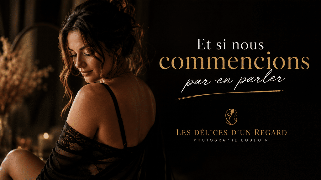 Et si nous commencions simplement par en parler ? Contactez Les Délices d’un Regard pour échanger sur votre future séance photo boudoir à Tourcoing.